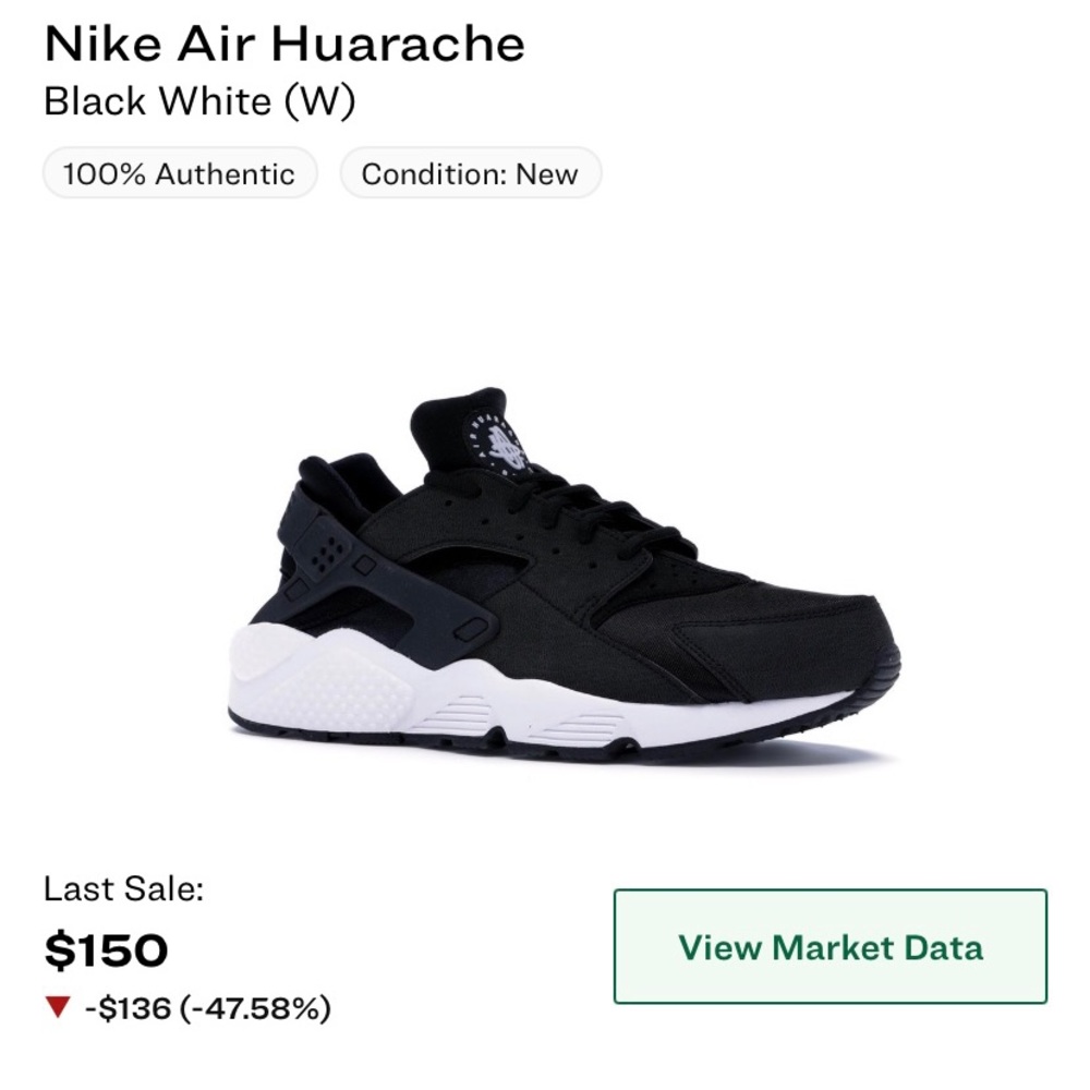 Nike Hurache Womens Sneaker